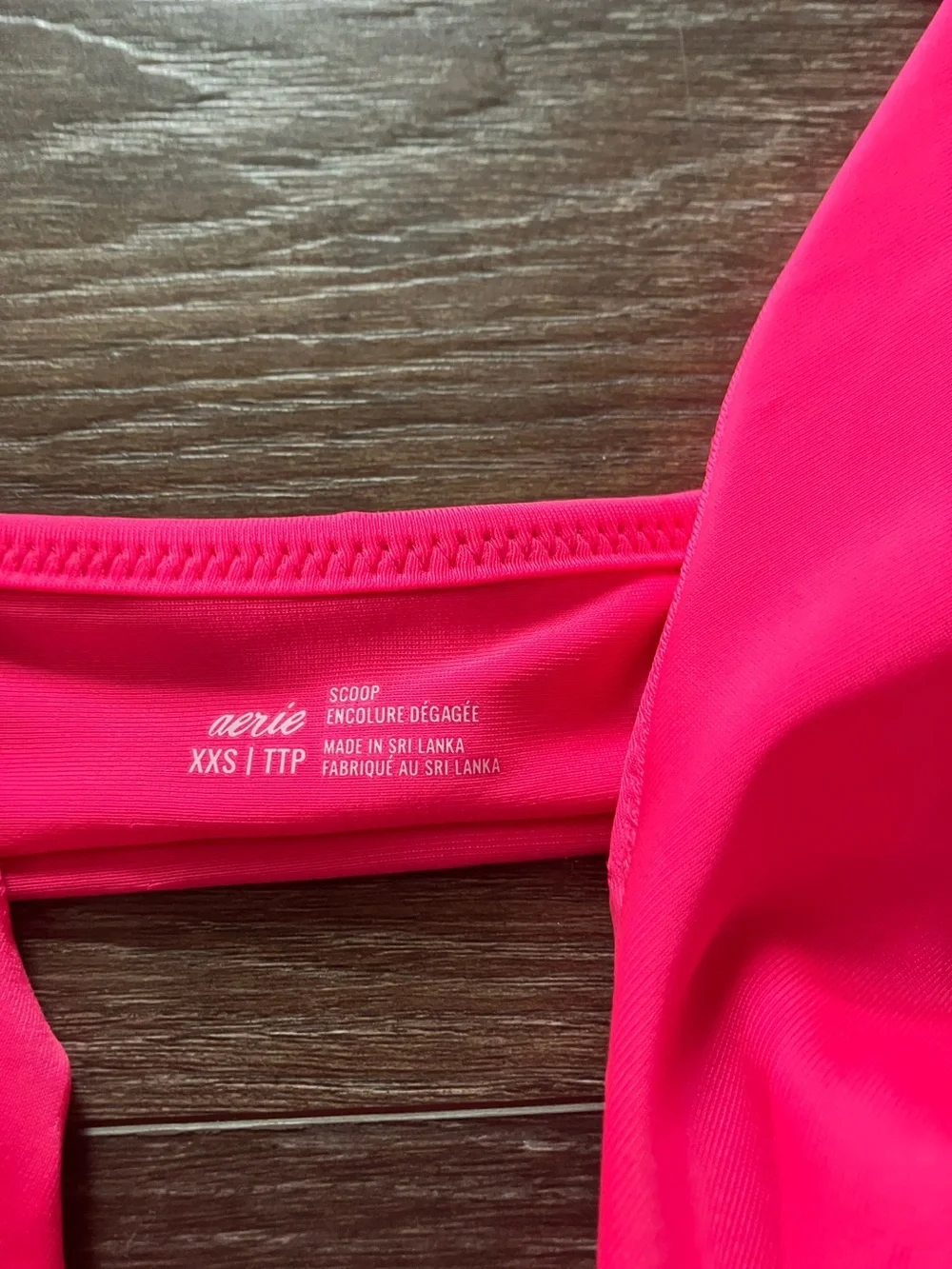 aerie scoop neckline